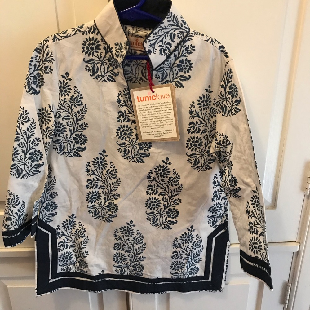 Girls Small designer tunic by tuniclove
